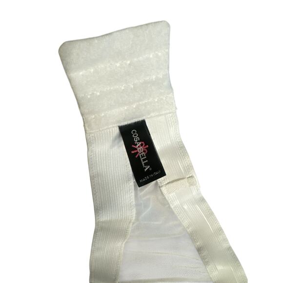 Cosabella white lace strapless bra sz 36D - Picture 7 of 8